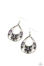 Load image into Gallery viewer, Meadow Marvel - Purple Earrings
