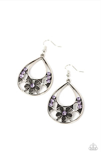 Meadow Marvel - Purple Earrings