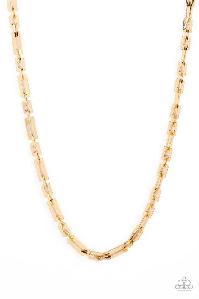 Rocket Zone Gold Necklace