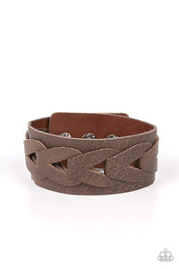 Horse and Carriage - Brown Urban Bracelet