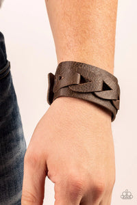 Horse and Carriage - Brown Urban Bracelet