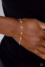 Load image into Gallery viewer, Smitten Sweethearts - Orange Bracelet
