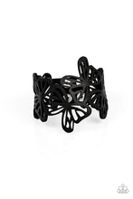 Load image into Gallery viewer, Butterfly Breeze - Black Bracelet
