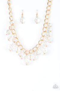Gorgeously Globetrotter - Gold Necklace