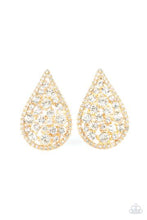 Load image into Gallery viewer, Reign Storm Gold Post Earring

