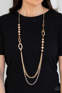 Modern Girl Glam Gold Necklace