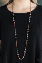 Load image into Gallery viewer, Make An Appearance Copper Necklace
