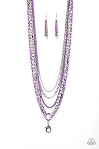Industrial Vibrance  - Purple Lanyard