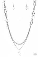 Load image into Gallery viewer, Street Beat Lanyard Necklace Silver
