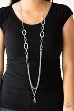 Load image into Gallery viewer, Street Beat Lanyard Necklace Silver
