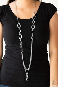 Street Beat Lanyard Necklace Silver