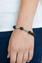 Load image into Gallery viewer, Metro Meditation - Silver Urban Bracelet
