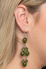 Load image into Gallery viewer, Superstar Social - Green Earrings
