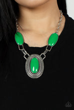 Load image into Gallery viewer, Count To Tenacious- Green Necklace
