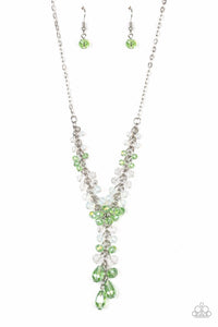 Iridescent Illumination - Green Necklace