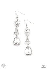 Once Upon a Twinkle - White Earrings