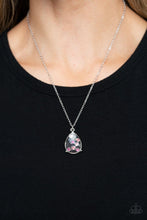 Load image into Gallery viewer, Stormy Shimmer - Pink Necklace
