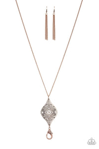 Totally Worth The Tassel - Copper Lanyard Necklace