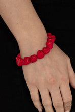 Load image into Gallery viewer, Prehistoric Paradise - Red Bracelet
