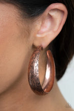 Load image into Gallery viewer, Sahara Sandstorm - Copper Earring

