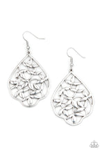 Load image into Gallery viewer, Yak Mahal Gardens - Silver Earring
