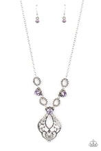 Load image into Gallery viewer, Contemporary Connections- Purple Necklace
