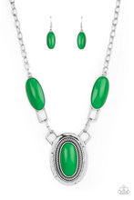 Load image into Gallery viewer, Count To Tenacious- Green Necklace
