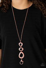 Load image into Gallery viewer, Gallery Artisan -Copper Lanyard Necklace
