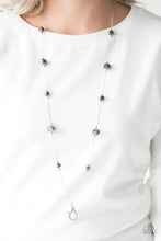 Load image into Gallery viewer, Champagne On The Rocks - Silver Lanyard Necklace
