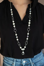 Load image into Gallery viewer, Prized Pearls - White Lanyard
