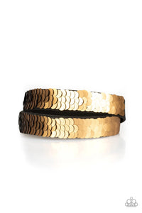 Under the Sequins - Gold Urban Bracelet