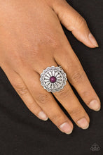 Load image into Gallery viewer, Daring Daisy - Purple Ring
