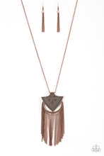 Load image into Gallery viewer, Hunt or be Hunted - Copper Necklace
