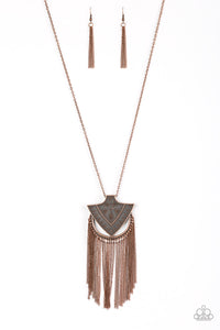 Hunt or be Hunted - Copper Necklace