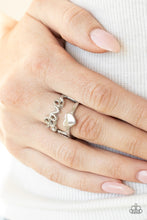 Load image into Gallery viewer, Heartstring Harmony - Silver Ring
