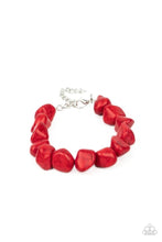 Load image into Gallery viewer, Prehistoric Paradise - Red Bracelet
