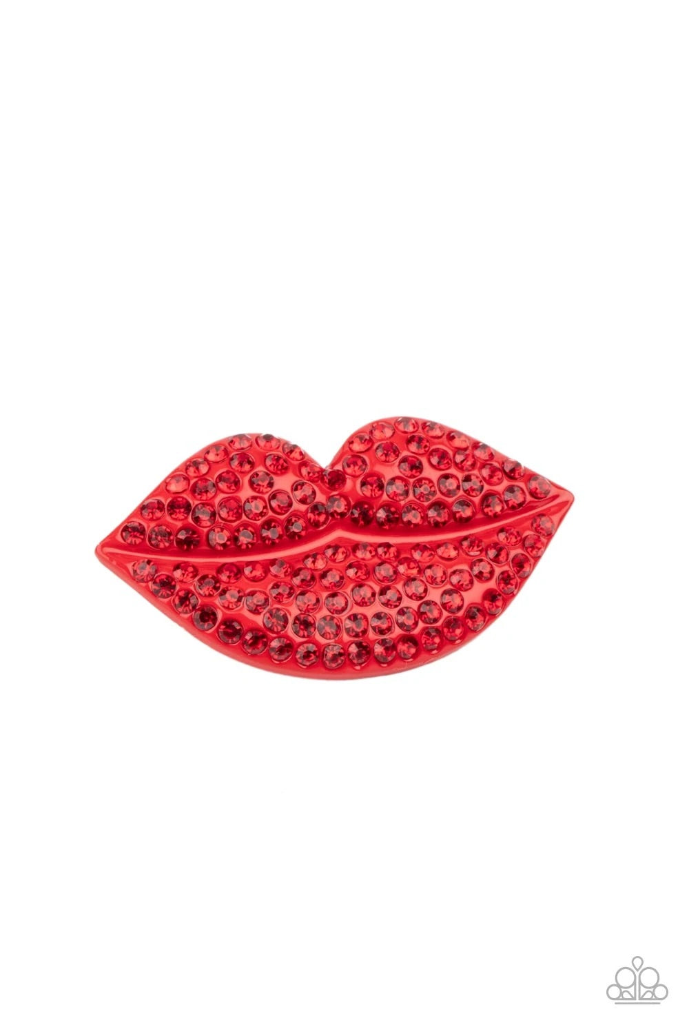 Hair Kiss - Red Hair Clip