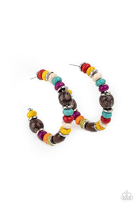 Defiantly Down To Earth - Multi Hoop Earring